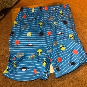Blue Pajama shorts